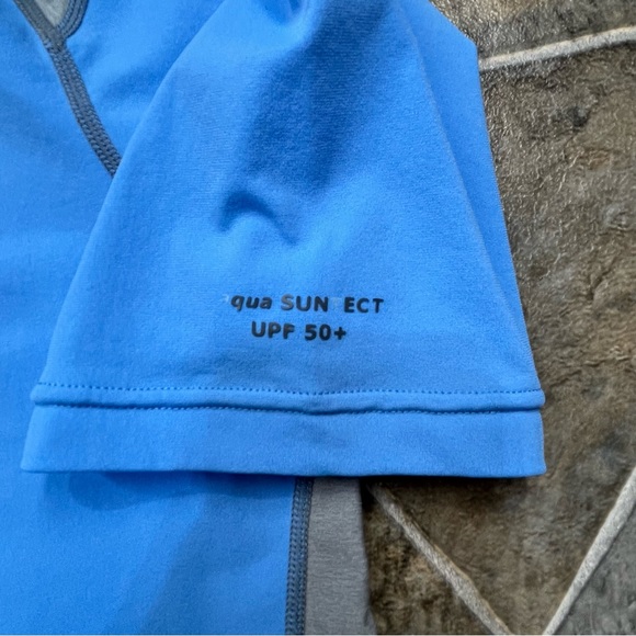 Coolibar Men’s Short Sleeve UPF 50+ Rash Guard - Picture 6 of 15